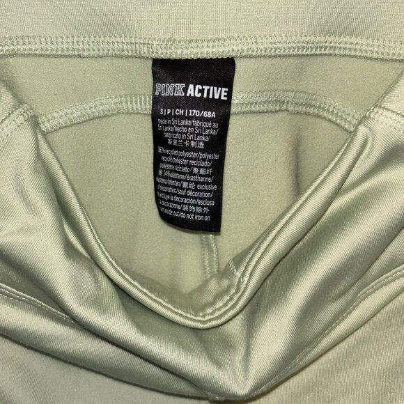 Victoria Secret Pink High Waist Cargo Leggings, Mint Green, Small - Picture 4 of 5